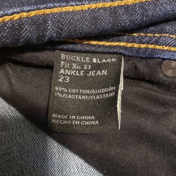 Buckle Black Fit No. 53 Ankle Jean size 23 - Picture 5 of 8